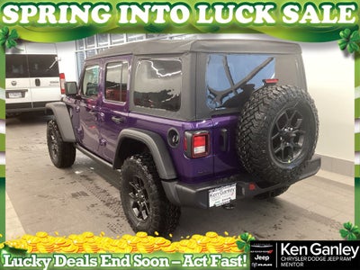 2026 Jeep Wrangler WRANGLER 4-DOOR WILLYS