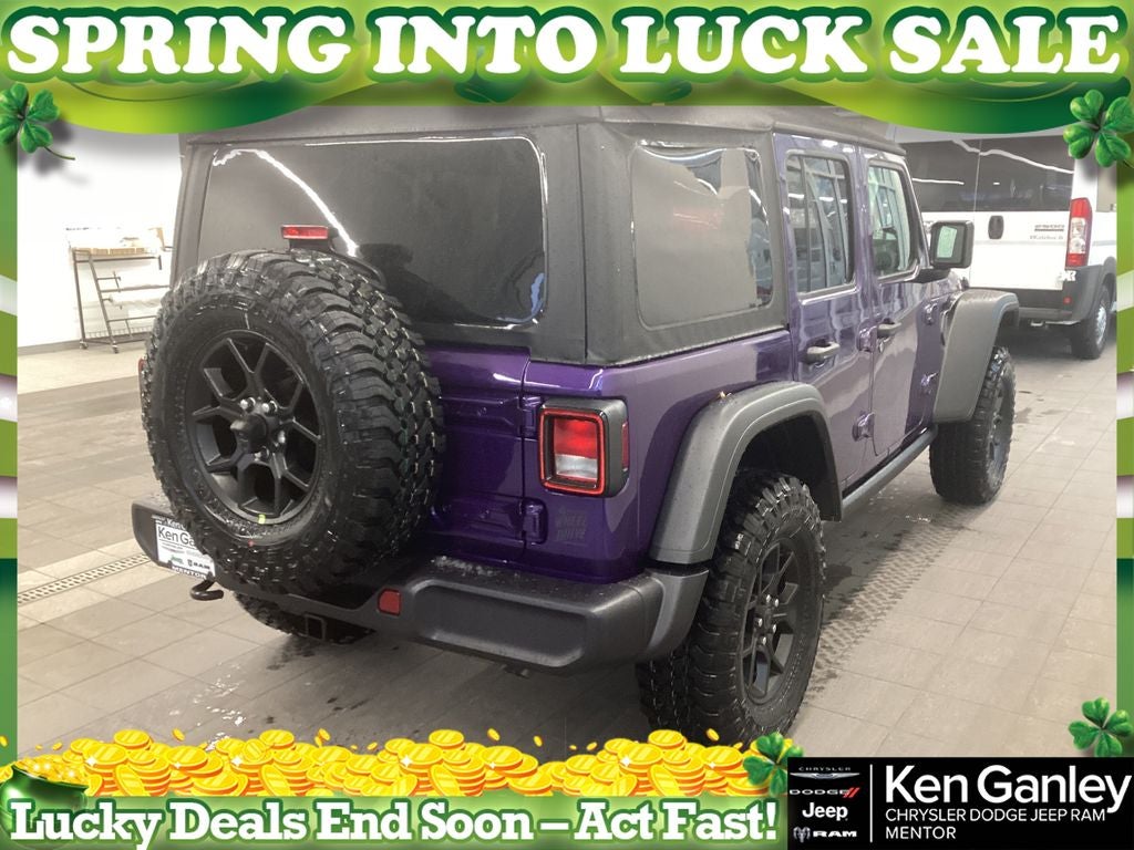2026 Jeep Wrangler WRANGLER 4-DOOR WILLYS