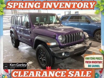 2026 Jeep Wrangler WRANGLER 4-DOOR SPORT