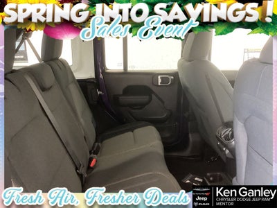 2026 Jeep Wrangler WRANGLER 4-DOOR SPORT