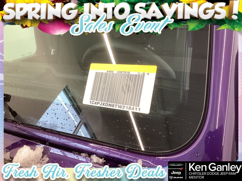 2026 Jeep Wrangler WRANGLER 4-DOOR SPORT