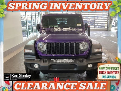 2026 Jeep Wrangler WRANGLER 4-DOOR SPORT