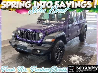 2026 Jeep Wrangler WRANGLER 4-DOOR SPORT