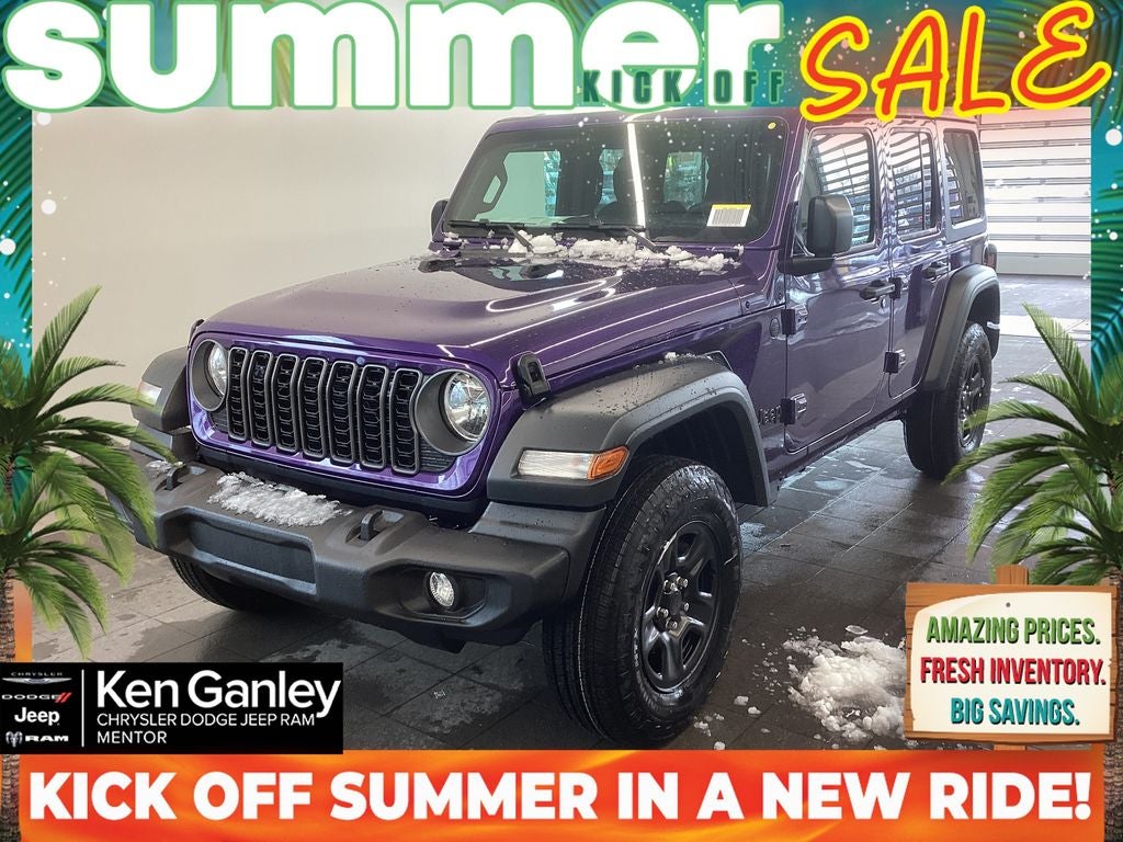 2026 Jeep Wrangler WRANGLER 4-DOOR SPORT