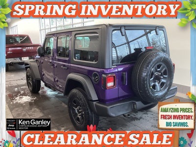 2026 Jeep Wrangler WRANGLER 4-DOOR SPORT