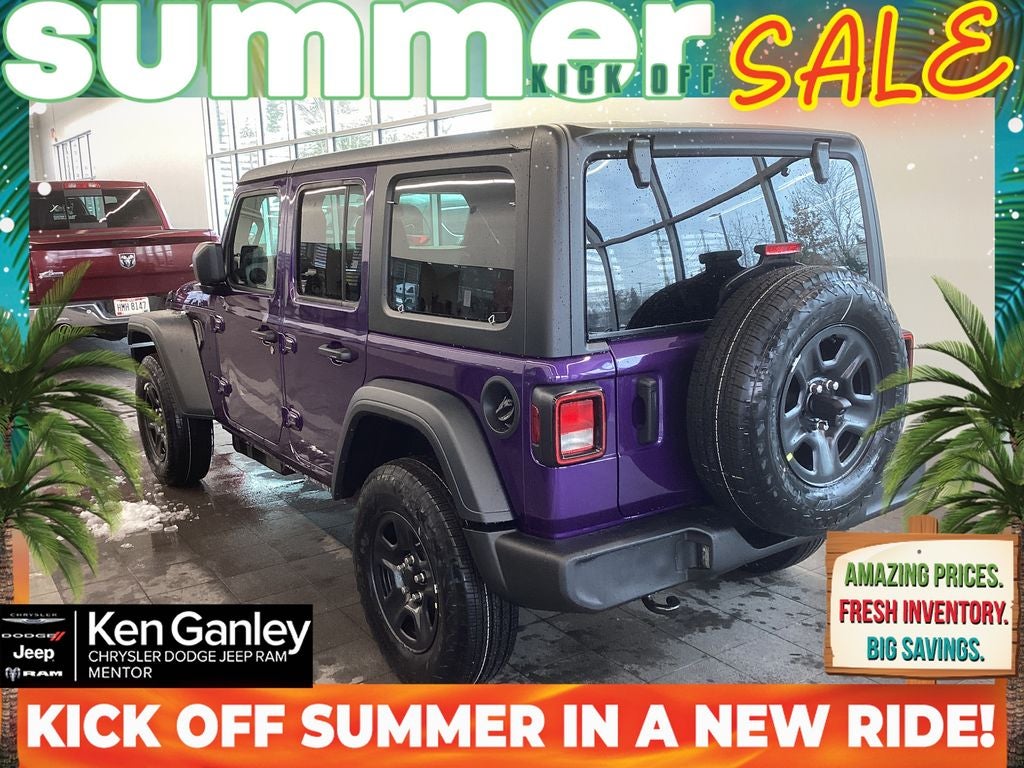 2026 Jeep Wrangler WRANGLER 4-DOOR SPORT