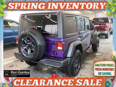 2026 Jeep Wrangler WRANGLER 4-DOOR SPORT