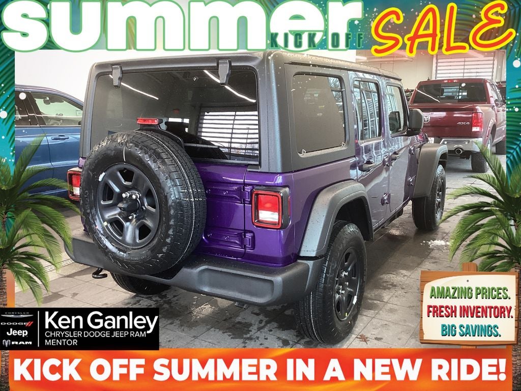 2026 Jeep Wrangler WRANGLER 4-DOOR SPORT