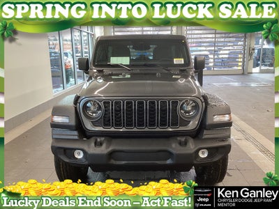 2026 Jeep Wrangler WRANGLER 4-DOOR SPORT S