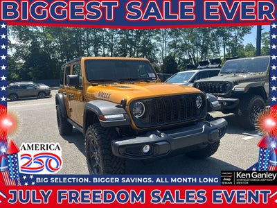 2026 Jeep Wrangler WRANGLER 4-DOOR WILLYS