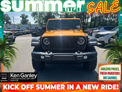 2026 Jeep Wrangler WRANGLER 4-DOOR WILLYS