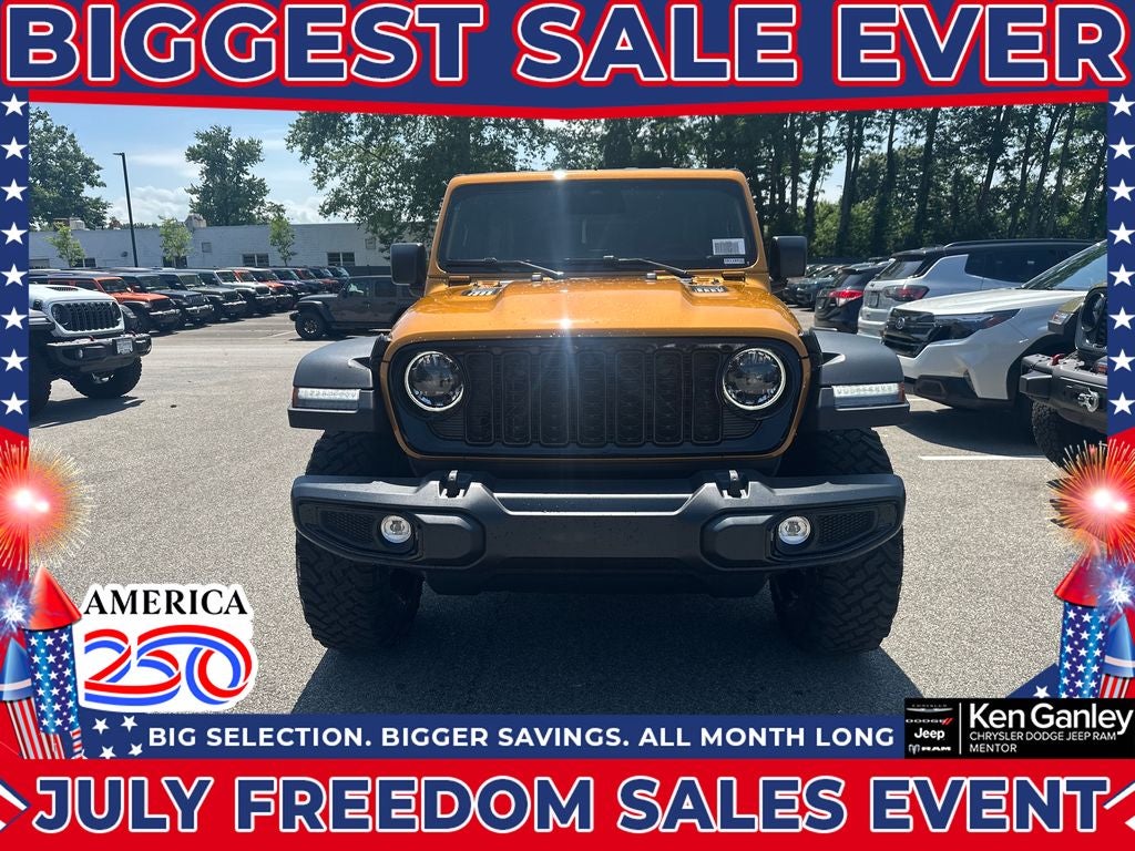 2026 Jeep Wrangler WRANGLER 4-DOOR WILLYS