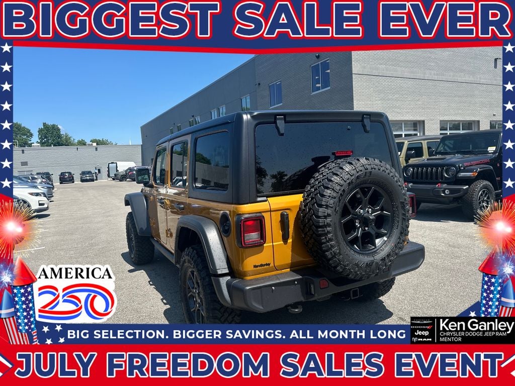 2026 Jeep Wrangler WRANGLER 4-DOOR WILLYS