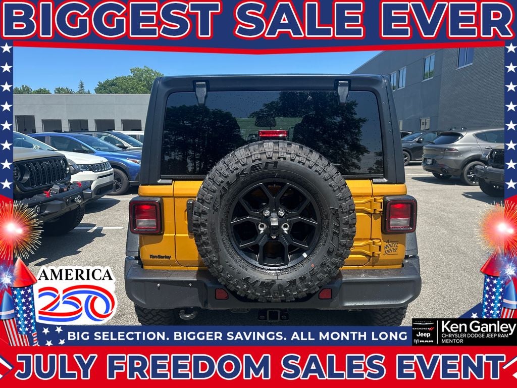 2026 Jeep Wrangler WRANGLER 4-DOOR WILLYS