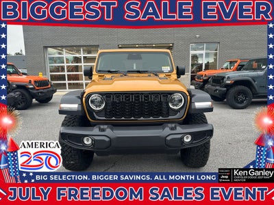 2026 Jeep Wrangler WRANGLER 4-DOOR WILLYS