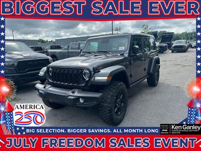 2026 Jeep Wrangler WRANGLER 4-DOOR WILLYS