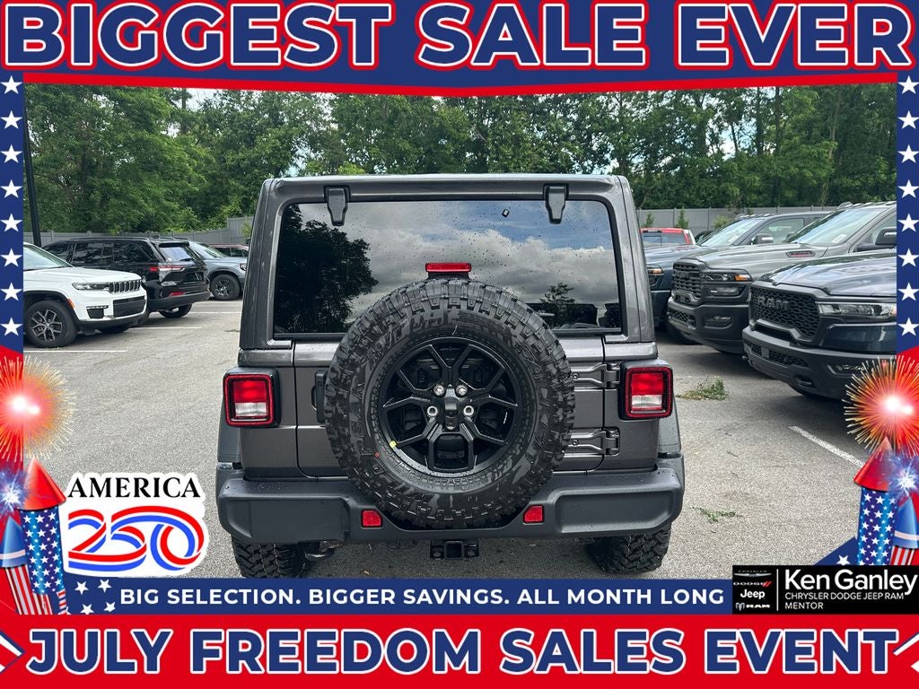 2026 Jeep Wrangler WRANGLER 4-DOOR WILLYS