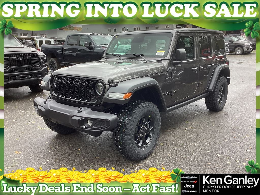 2026 Jeep Wrangler WRANGLER 4-DOOR WILLYS