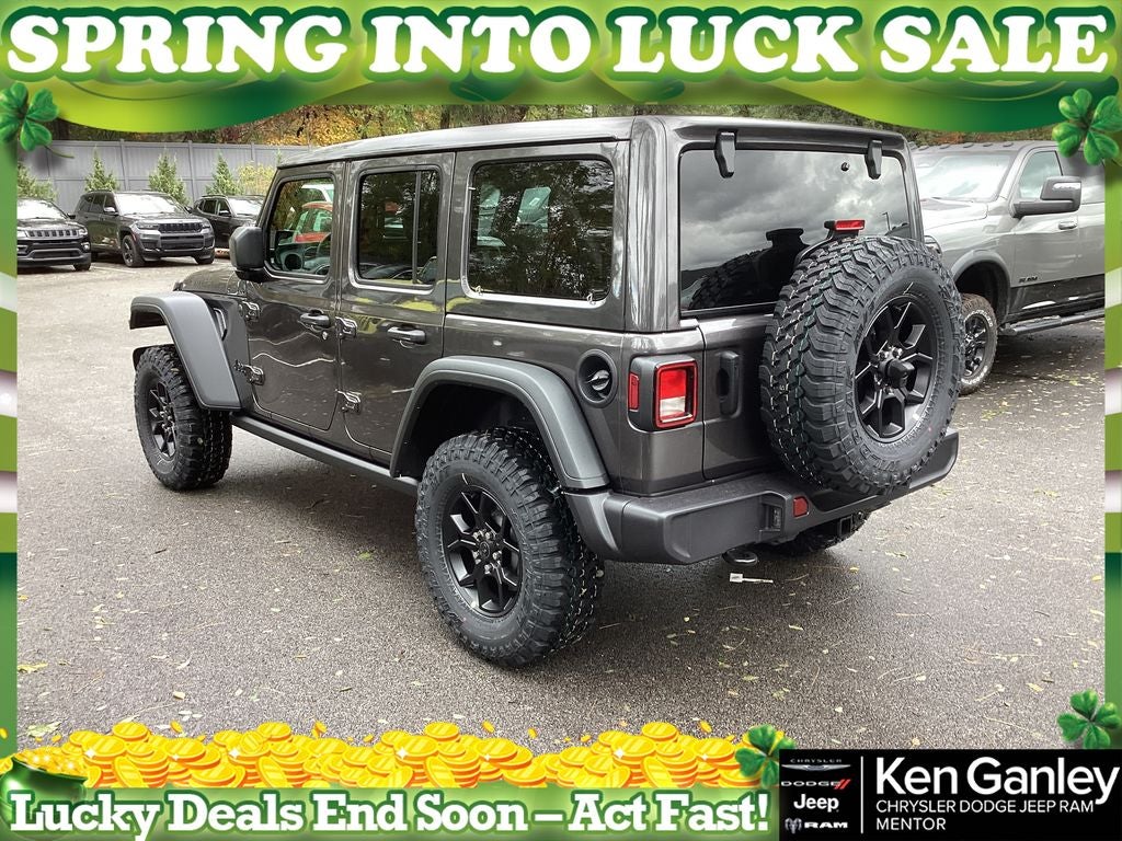 2026 Jeep Wrangler WRANGLER 4-DOOR WILLYS