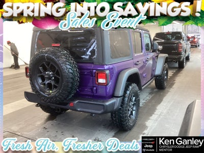 2026 Jeep Wrangler WRANGLER 4-DOOR WILLYS