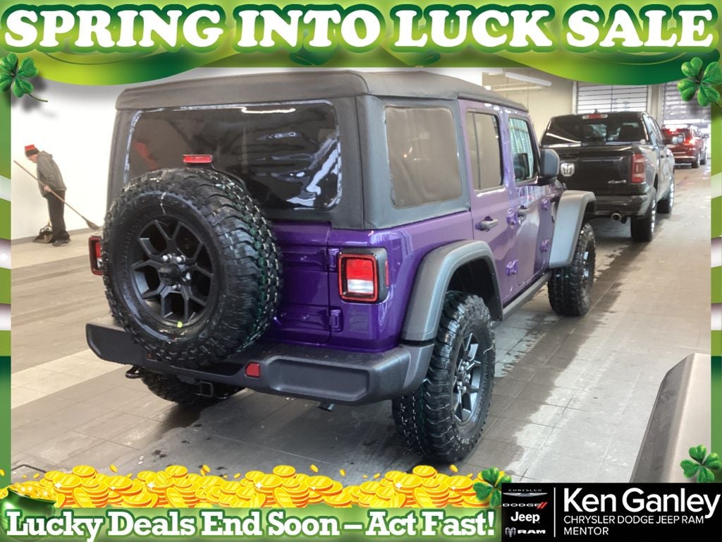 2026 Jeep Wrangler WRANGLER 4-DOOR WILLYS