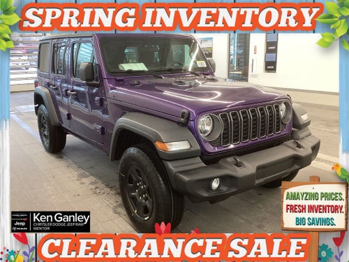 2026 Jeep Wrangler WRANGLER 4-DOOR SPORT
