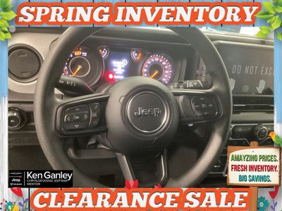 2026 Jeep Wrangler WRANGLER 4-DOOR SPORT