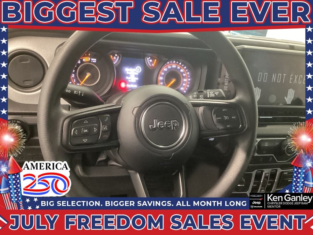 2026 Jeep Wrangler WRANGLER 4-DOOR SPORT