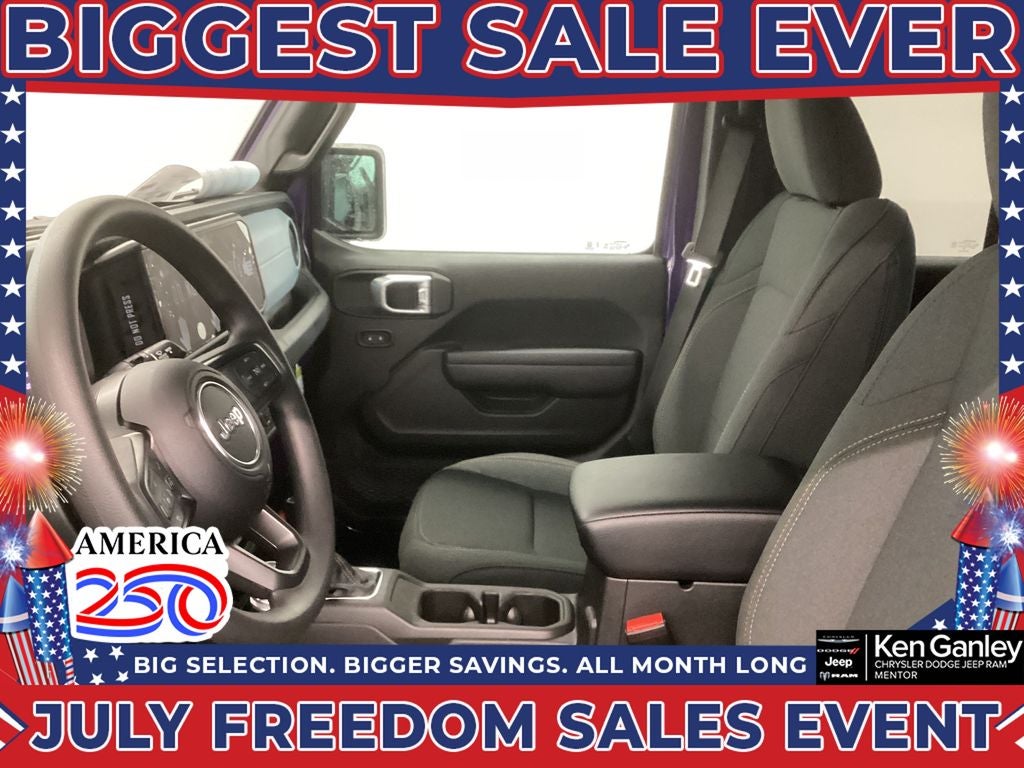 2026 Jeep Wrangler WRANGLER 4-DOOR SPORT