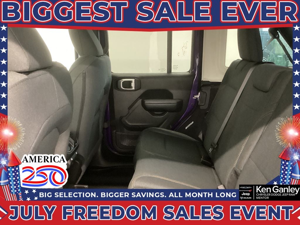 2026 Jeep Wrangler WRANGLER 4-DOOR SPORT
