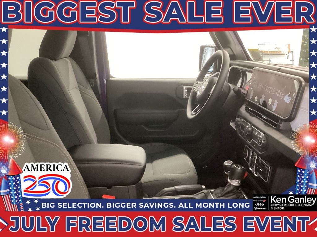 2026 Jeep Wrangler WRANGLER 4-DOOR SPORT