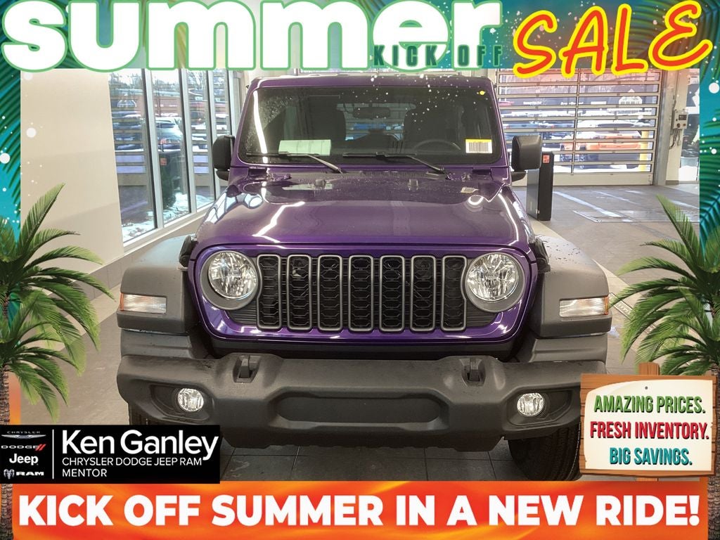 2026 Jeep Wrangler WRANGLER 4-DOOR SPORT