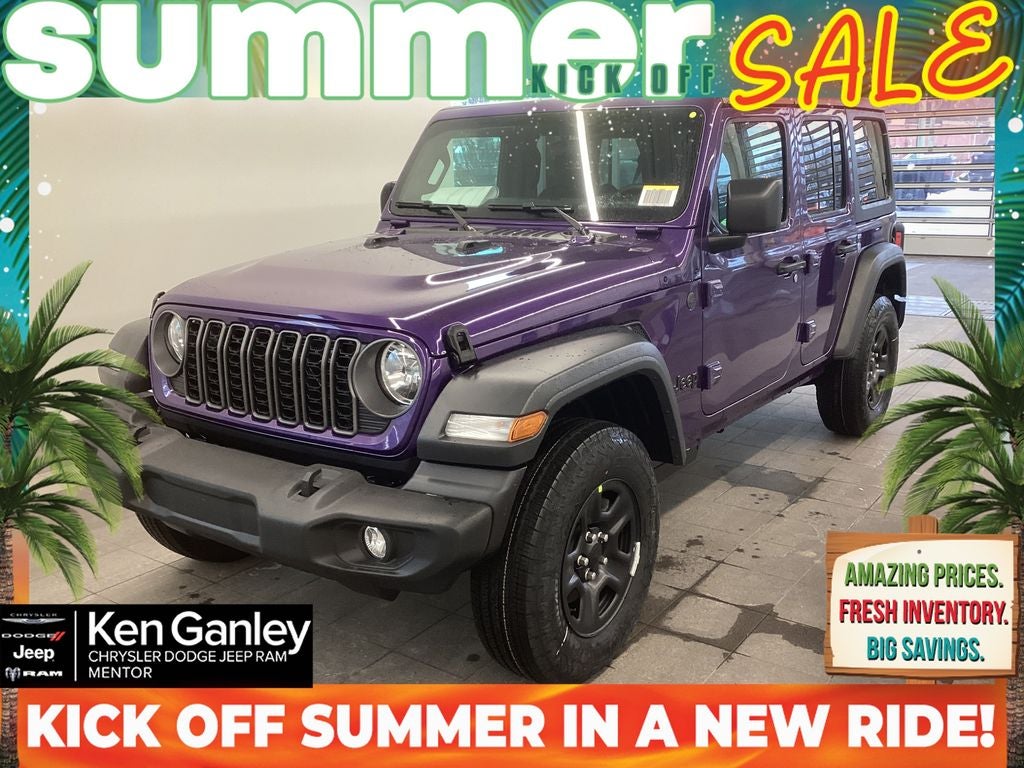 2026 Jeep Wrangler WRANGLER 4-DOOR SPORT