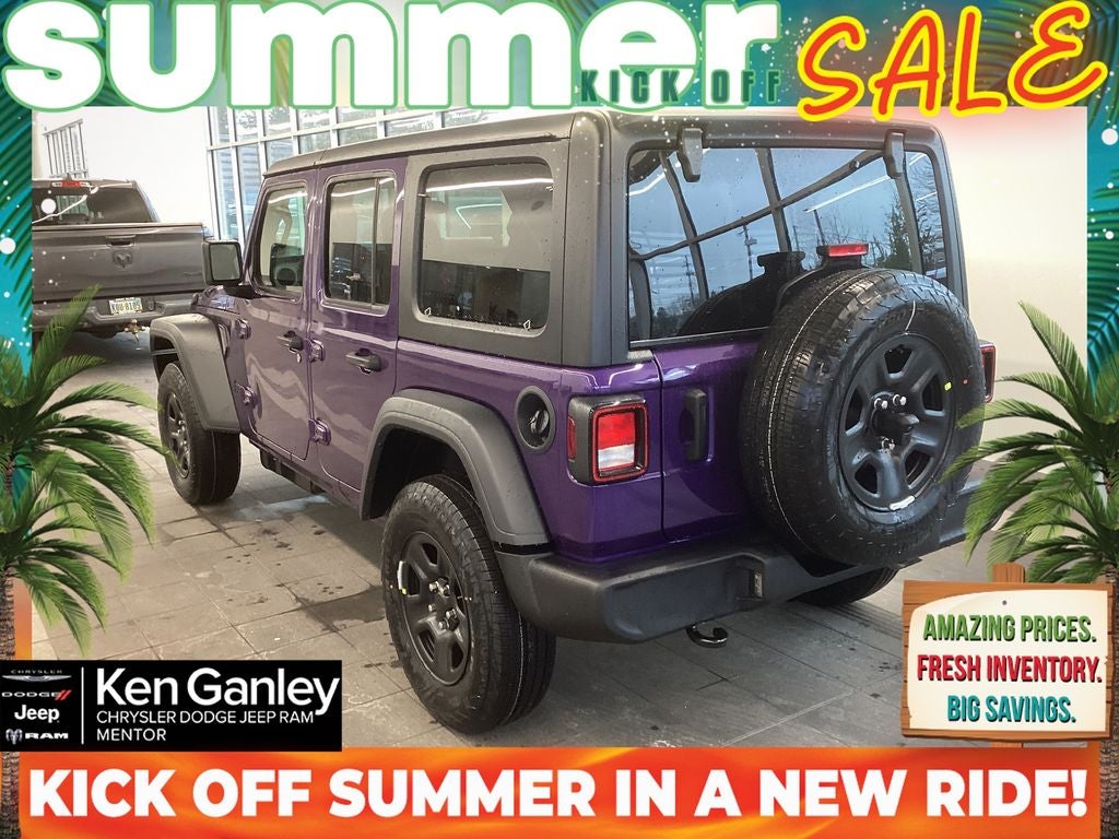 2026 Jeep Wrangler WRANGLER 4-DOOR SPORT