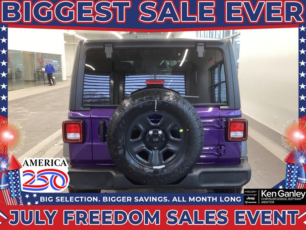 2026 Jeep Wrangler WRANGLER 4-DOOR SPORT
