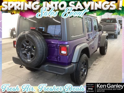 2026 Jeep Wrangler WRANGLER 4-DOOR SPORT