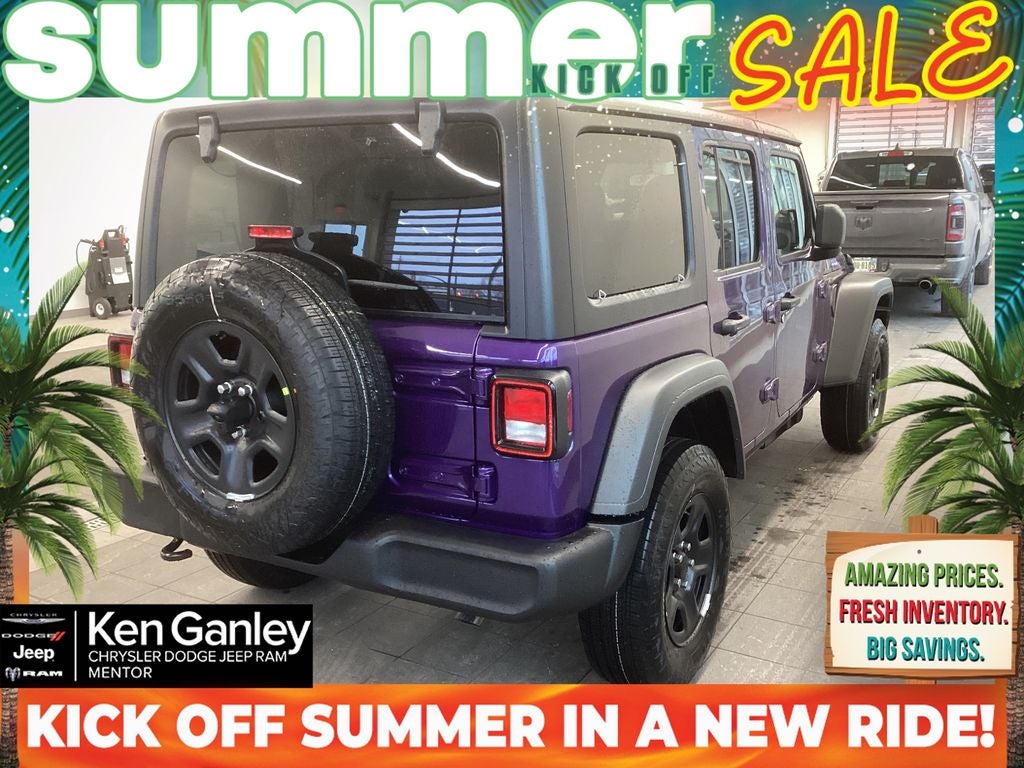 2026 Jeep Wrangler WRANGLER 4-DOOR SPORT