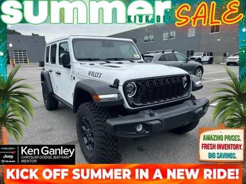 2026 Jeep Wrangler WRANGLER 4-DOOR WILLYS