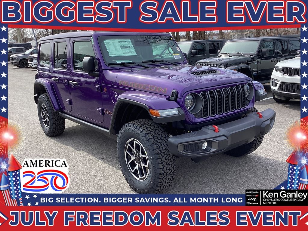 2026 Jeep Wrangler WRANGLER 4-DOOR RUBICON