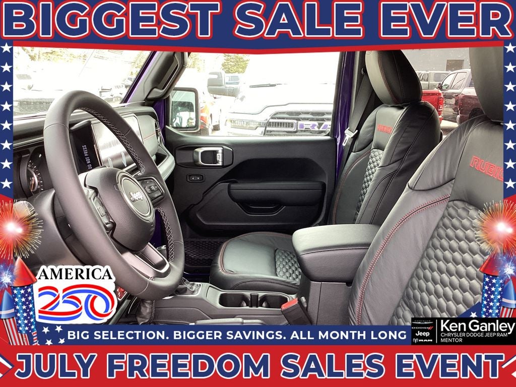 2026 Jeep Wrangler WRANGLER 4-DOOR RUBICON