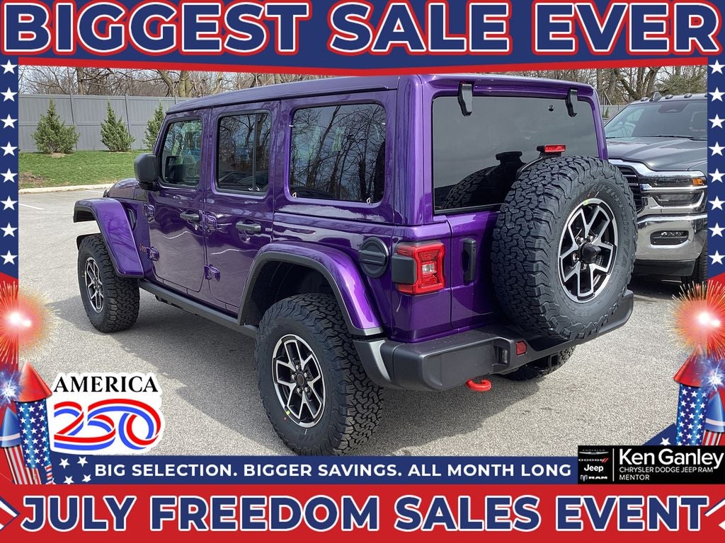 2026 Jeep Wrangler WRANGLER 4-DOOR RUBICON