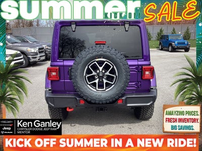 2026 Jeep Wrangler WRANGLER 4-DOOR RUBICON