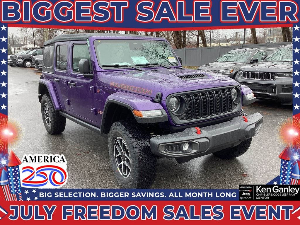 2026 Jeep Wrangler WRANGLER 4-DOOR RUBICON