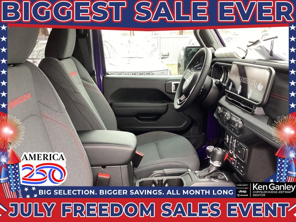 2026 Jeep Wrangler WRANGLER 4-DOOR RUBICON