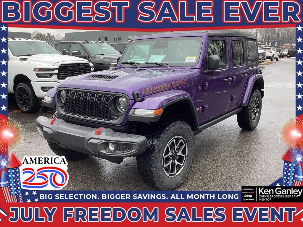 2026 Jeep Wrangler WRANGLER 4-DOOR RUBICON
