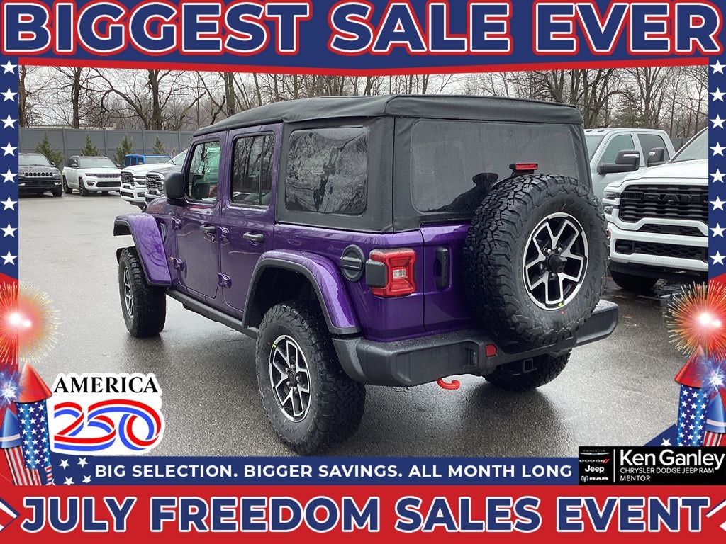 2026 Jeep Wrangler WRANGLER 4-DOOR RUBICON