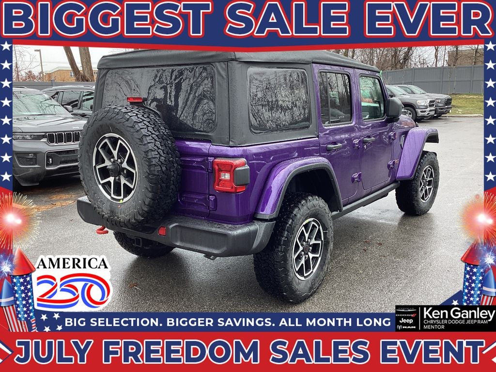 2026 Jeep Wrangler WRANGLER 4-DOOR RUBICON