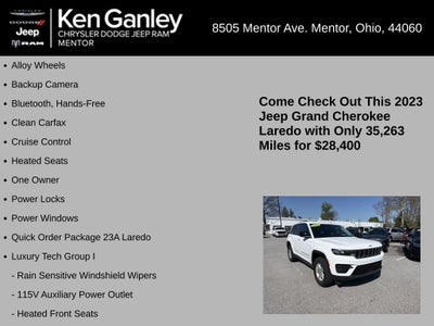2023 Jeep Grand Cherokee Laredo 4x4