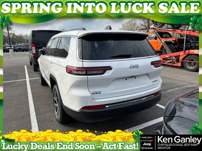 2025 Jeep Grand Cherokee GRAND CHEROKEE L LIMITED 4X4