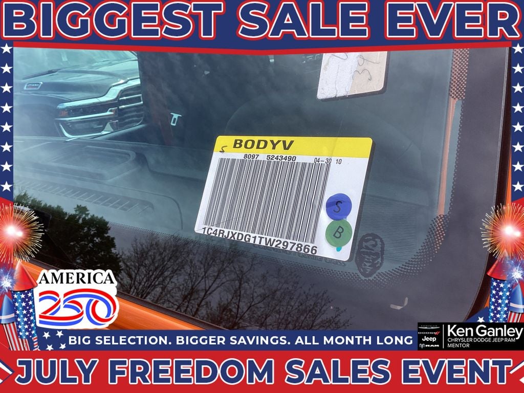 2026 Jeep Wrangler WRANGLER 4-DOOR WILLYS